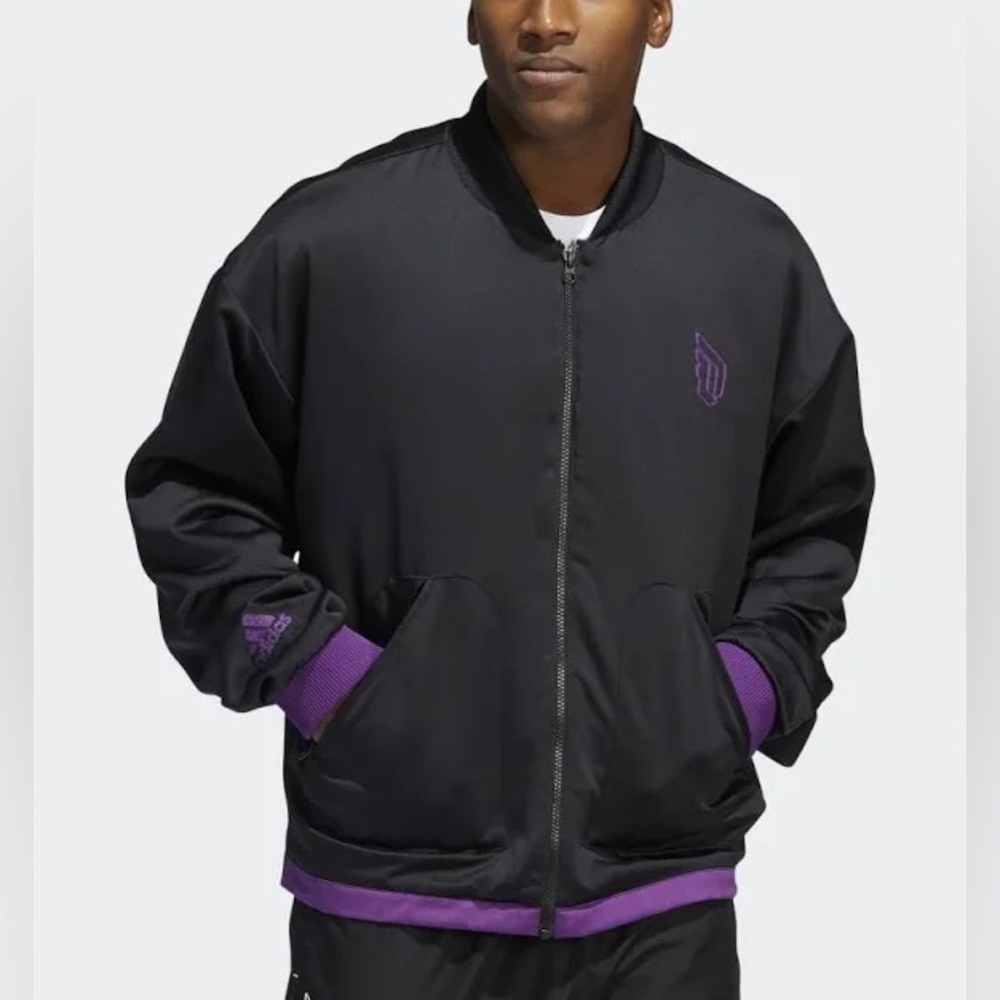 adidas Dame 8 Innovative Bomber Jacket NEW!